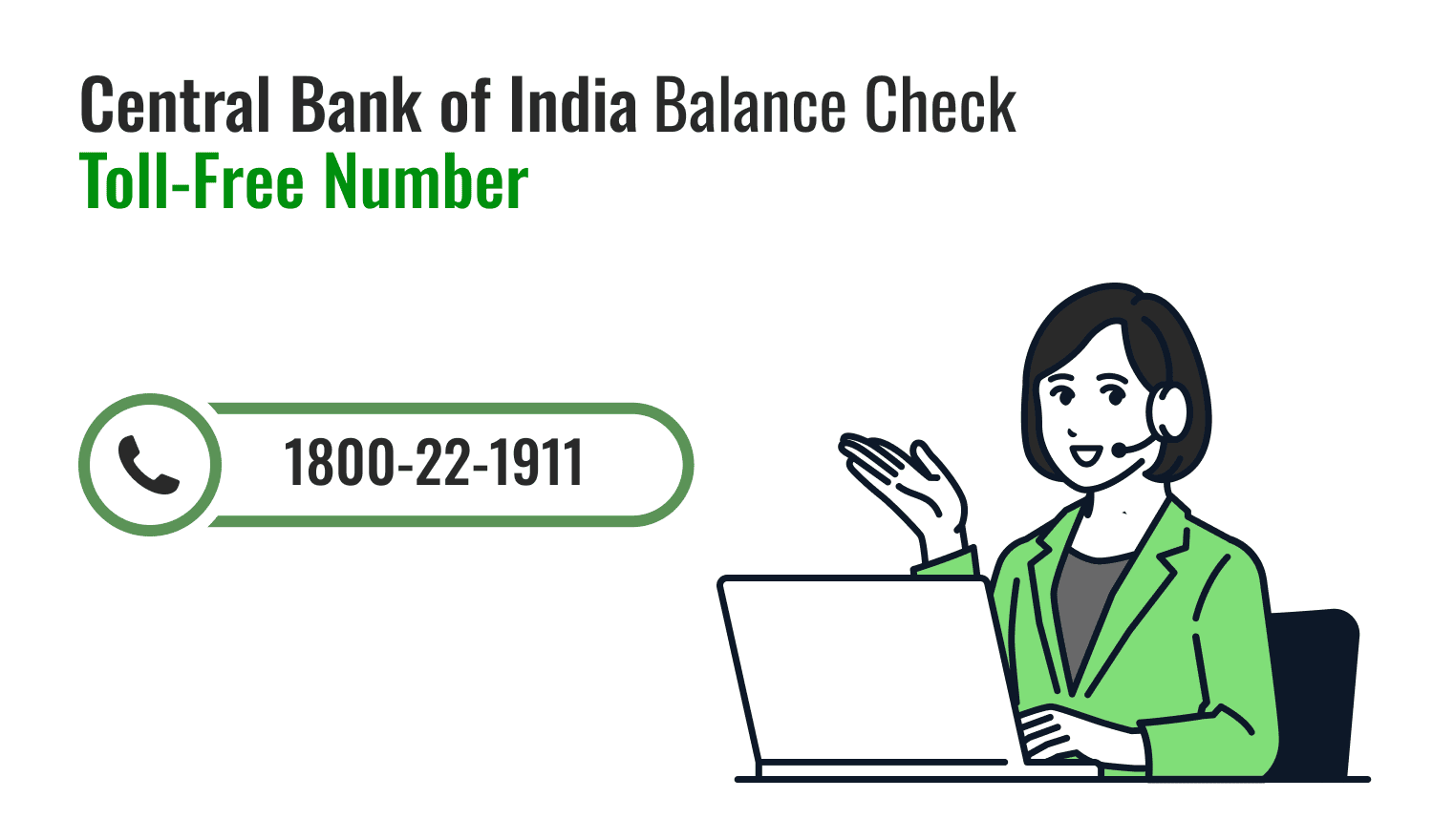 Central Bank of India Balance Check Toll-Free Number